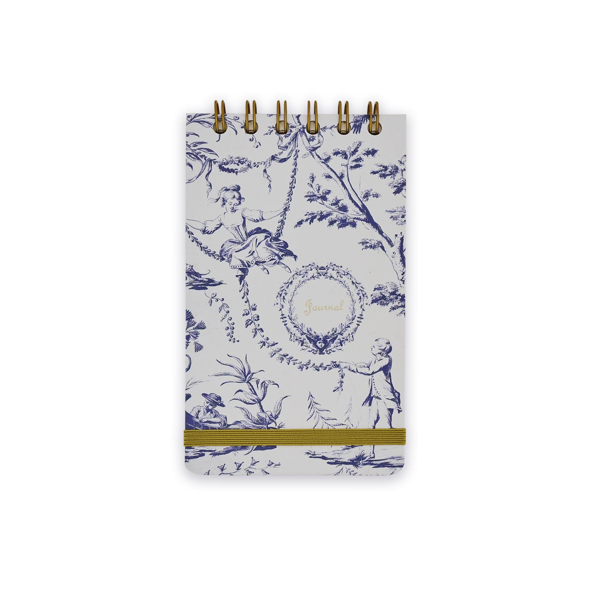 EPISODE TOILE DE JOUY LA BALANCOIRE  SMALL CHUNKY NOTEBOOK