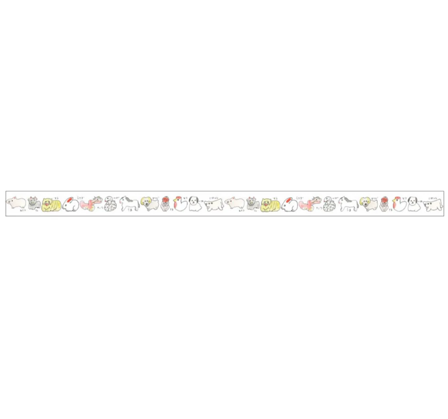 Kamo-i Masking Washi Tape Isabelle Boano 15mm×5m