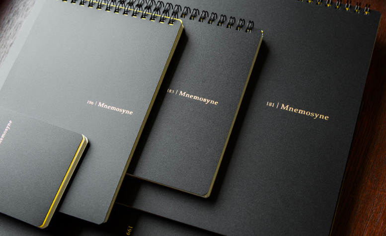 Maruman Mnemosyne N181A Special Dolma Kalem Uyumlu Japon Kareli Imagination Notepad  Yatay A4 181A