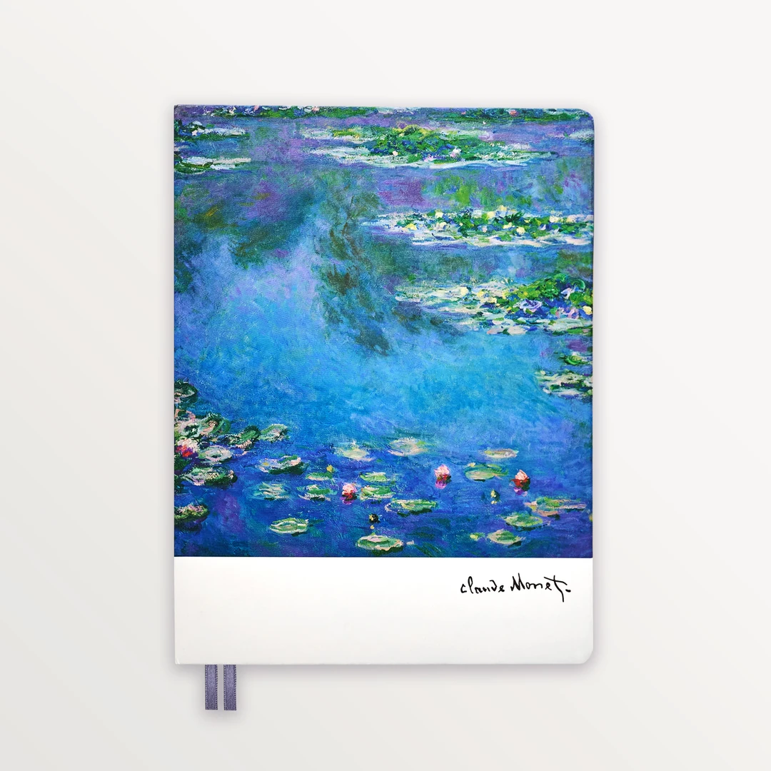 EPISODE GALLERY MONET WATER LILIES XL CASEBOUND NOTEBOOK