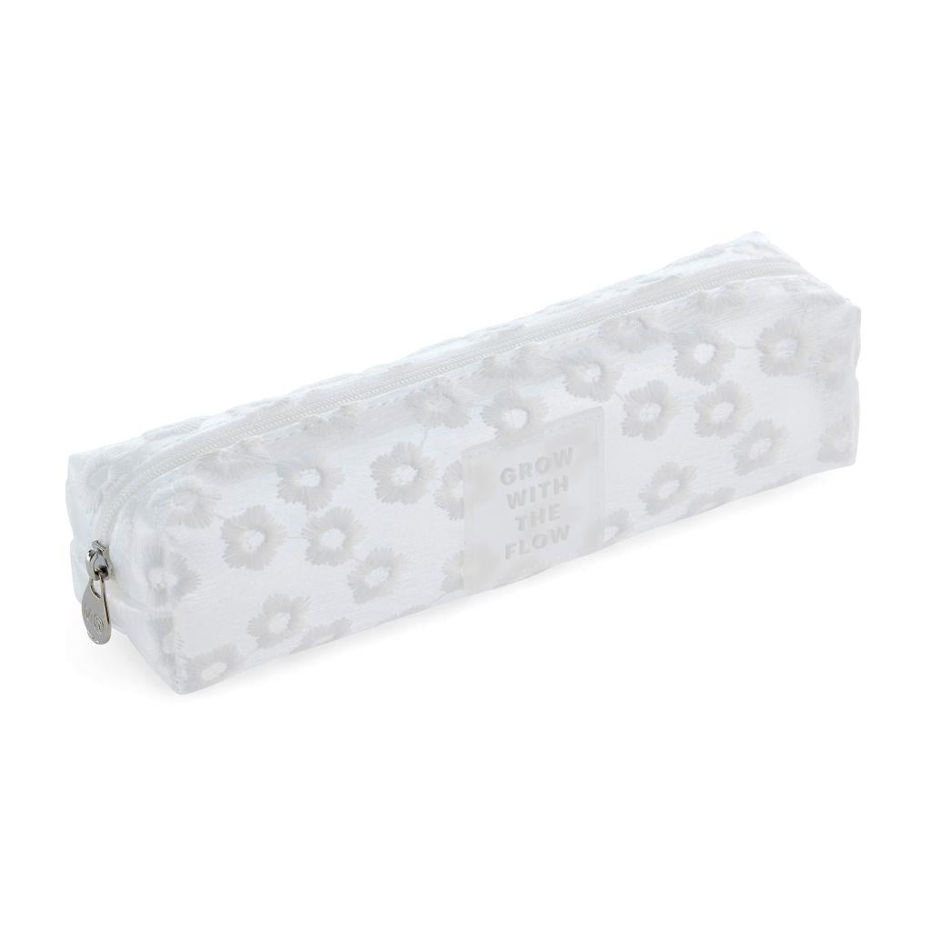 Miquelrius White Flower Kalem Çantası