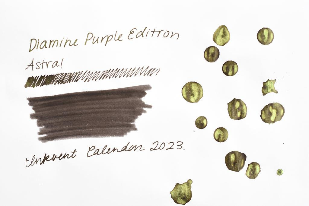 Diamine Inkvent Purple Collection Şişe Mürekkep 50ml Astral