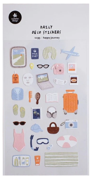 Suatelier Deco Sticker Happy Journey