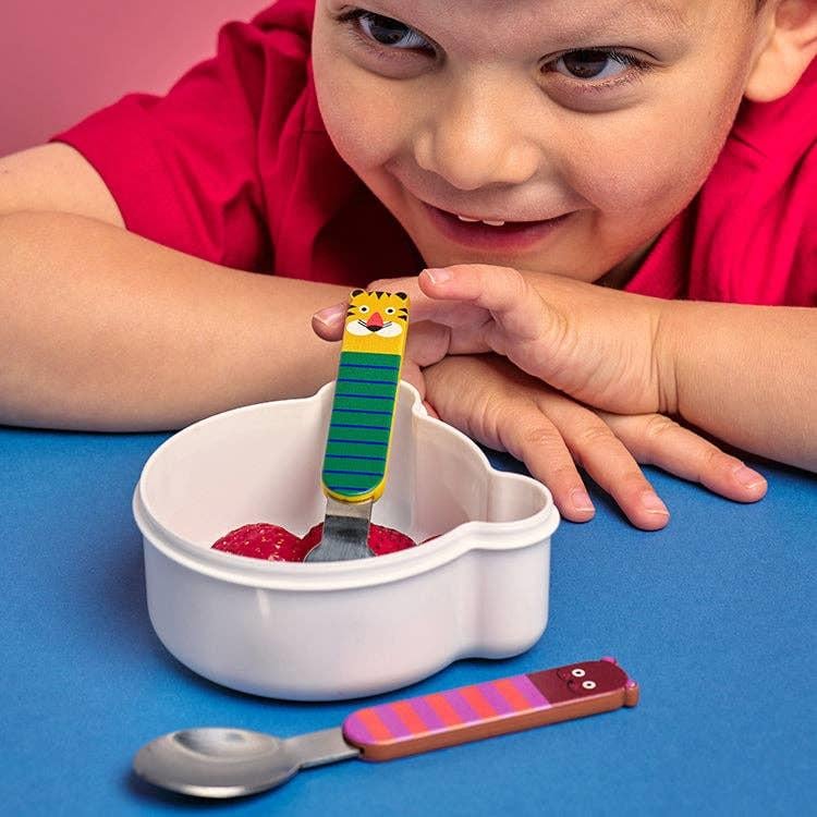 Kikkerland Kidoki Munch Mates Çatal Kaşık Seti