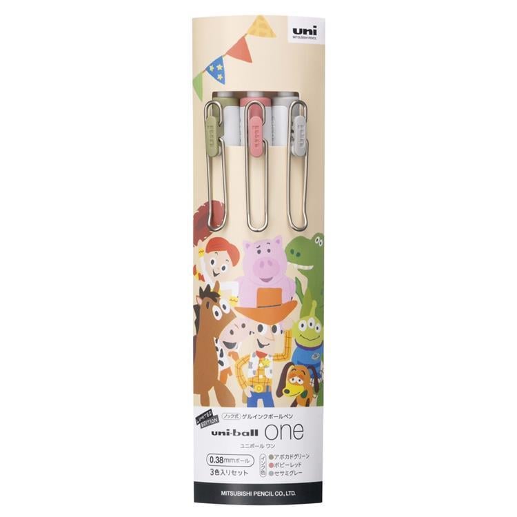 Mitsubishi Pencil Uni-Ball One 0.38 mm Limited Edition Jel Kalem Seti Toy Story 