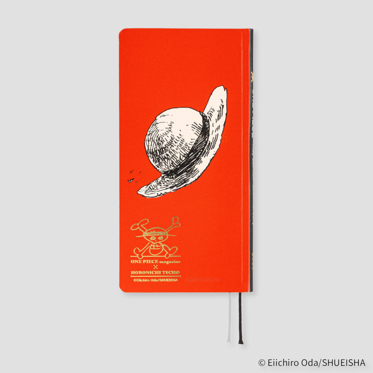 
Hobonichi Ajanda Techo Weeks - English - ONE PIECE magazine: Straw Hat Luffy (Red) - 2026 Jan Start