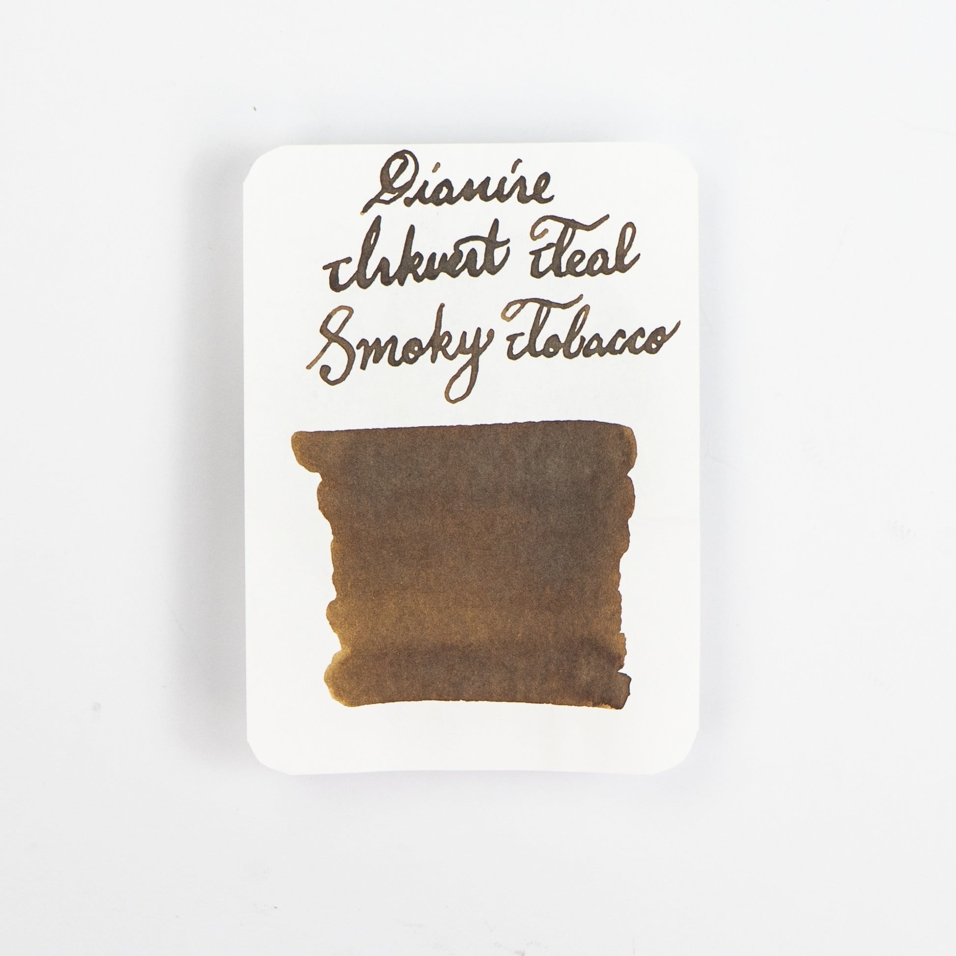 Diamine Inkvent Teal Calender Smoky Tobacco Scented Mürekkep