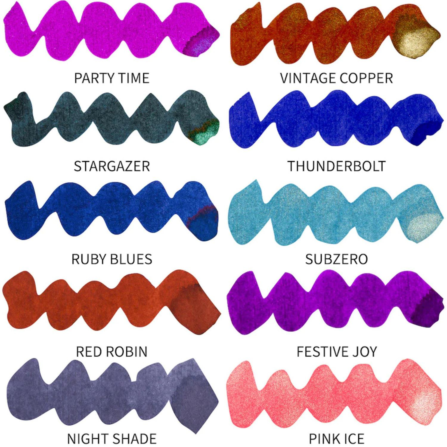 Diamine Inkvent Edition Şişe Mürekkep 50ml Red Harmony