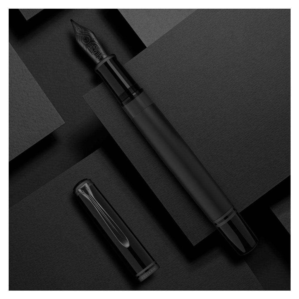Pelikan Souverän M809 Black Matt Special Edition Dolma Kalem M Uç