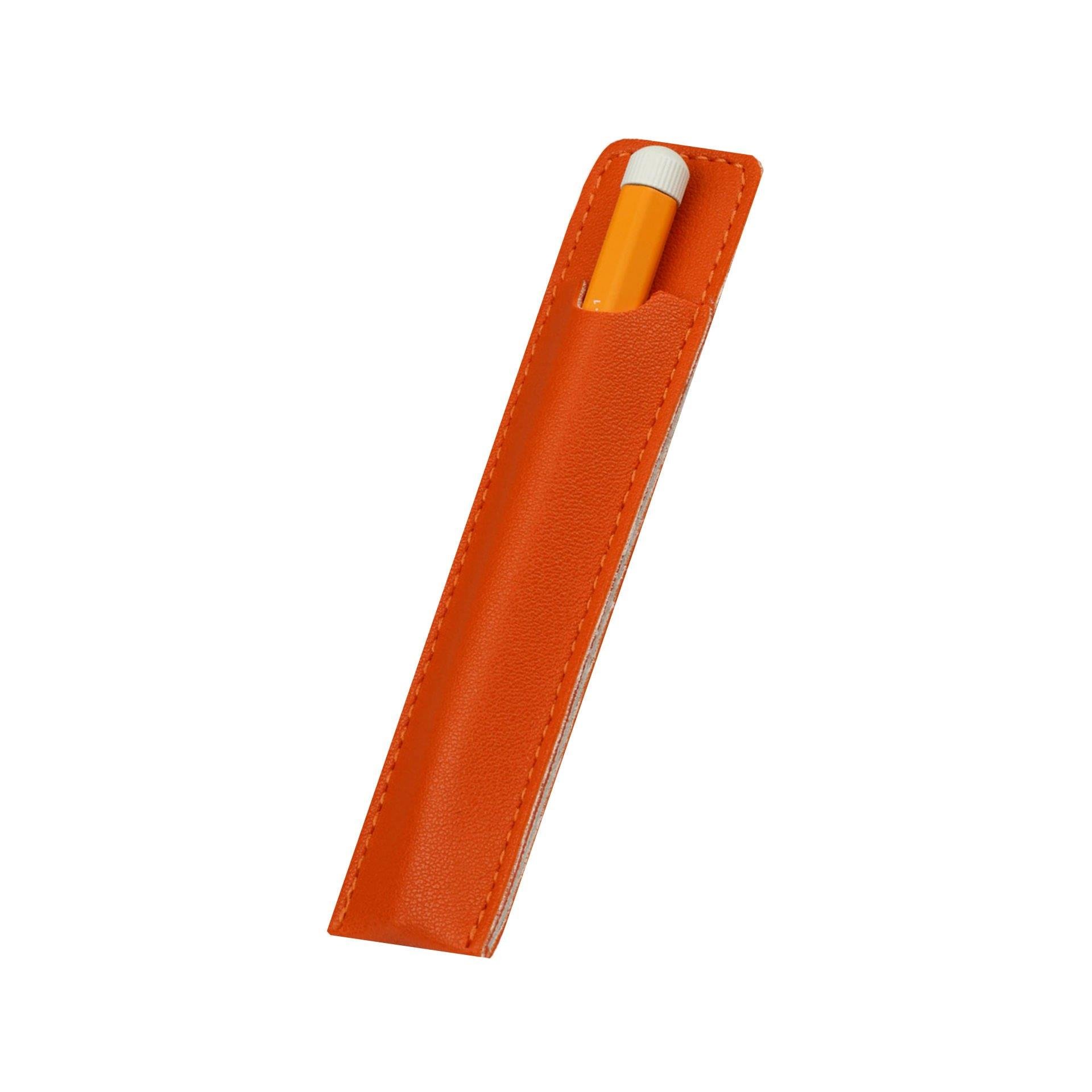 PULKO Notebook One Pen Kalem Kılıfı, (13 x 2,5cm) Kiremit Turuncu