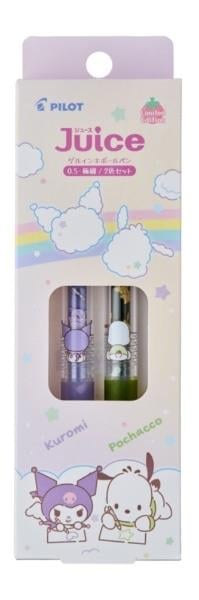 Pilot x Sanrio Juice Limited Edition 2'li Jel Kalem Seti Kuromi-Pochacco