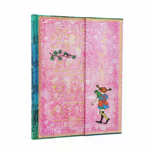 Paperblanks Astrid Lindgren Pippi Longstocking Sert Kapak 13x18 Çizgili Defter PB1327-4
