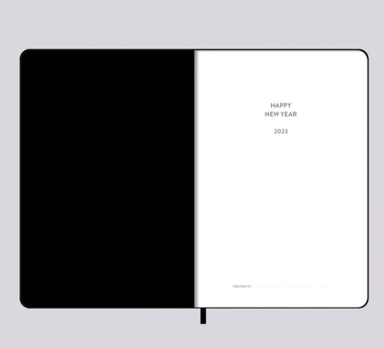 Nuuna Graphic M  2023 Twentythree Haftalık Ajanda Defter