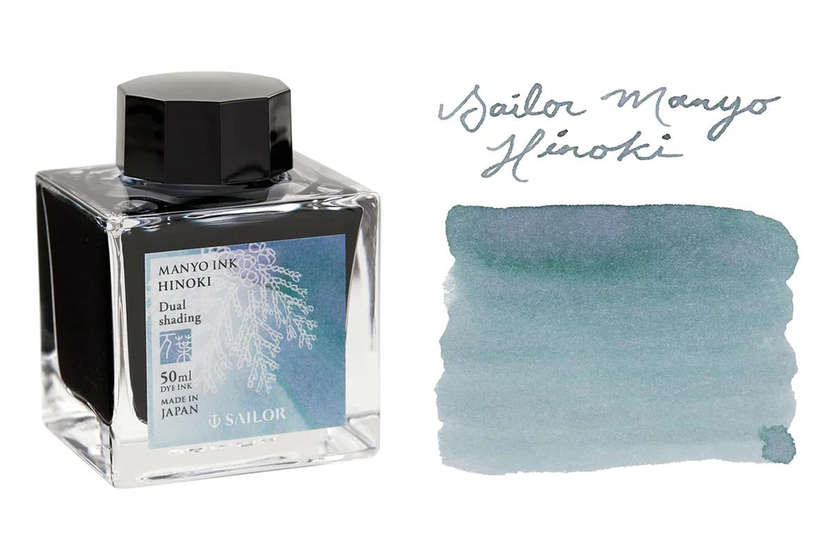 Sailor Manyo Dual Shading Hinoki Ink 50 ml