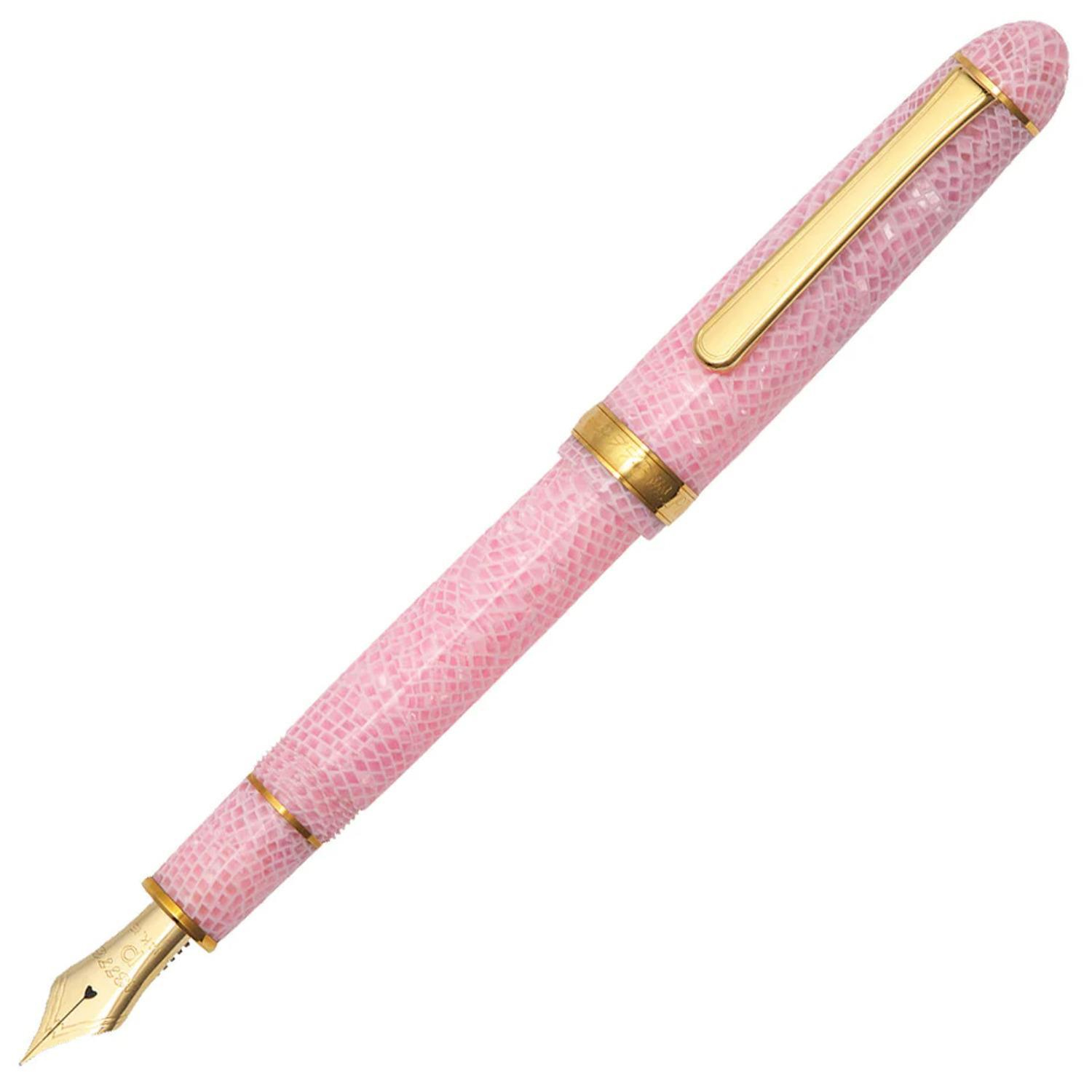 Platinum Dolma Kalem 3776 Century Celluloid Sakura 14K Altın Uç M Uç