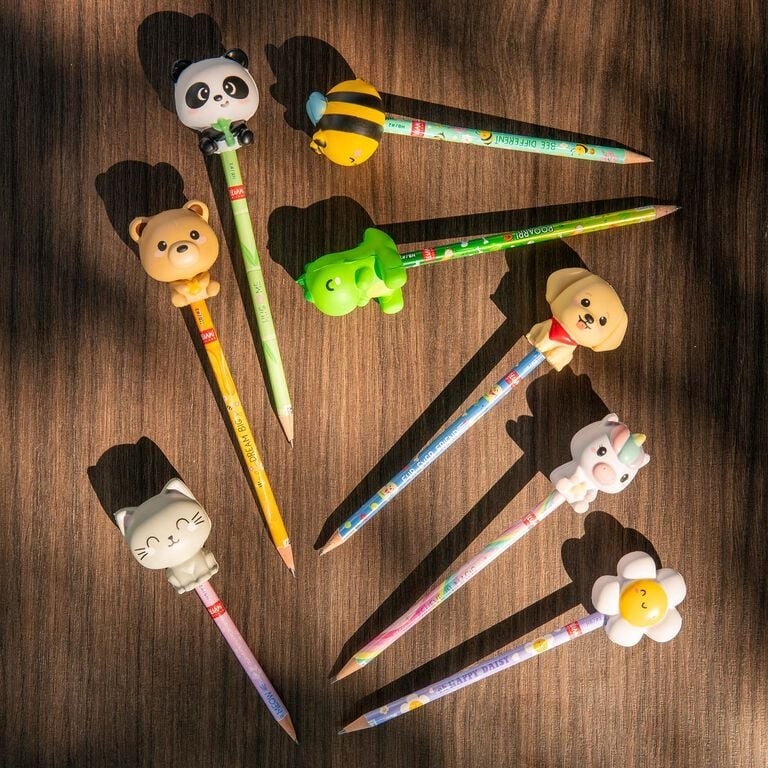 Legami Squeezies - Squishy Figürlü Kurşun Kalem - Ayıcık PSQ0003 