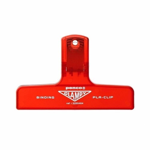 Hightide Penco Plastic Klips clear red