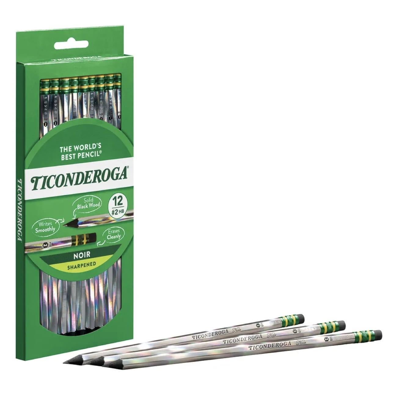 Dixon Ticonderoga The World's Best Pencil Noir 12'li Kurşun Kalem