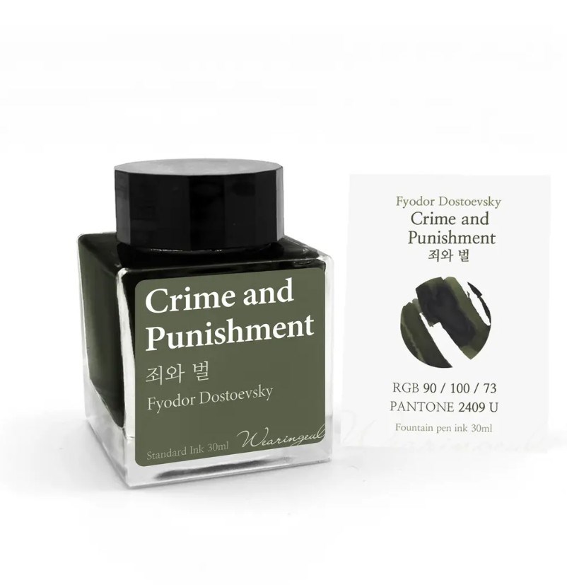 Wearingeul World Literature Ink Collection IV Crime and Punishment Şişe Mürekkep 30 ml