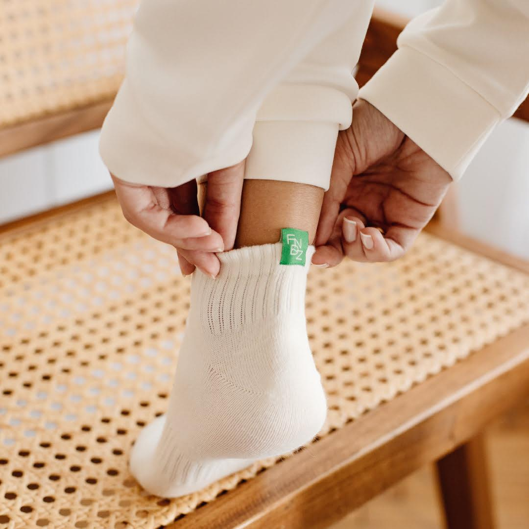 Fundaze Essential Socks Çorap - Ecru 
