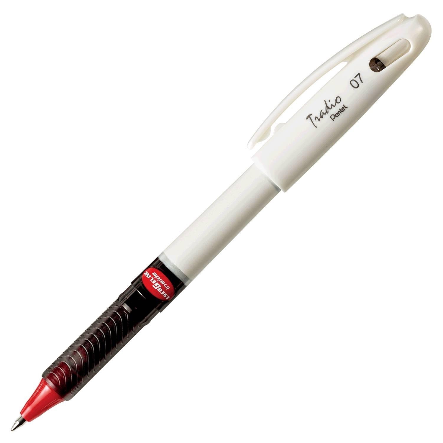 Pentel Tradio Energel BL117W-B Kırmızı 0.7 mm Jel Kalem