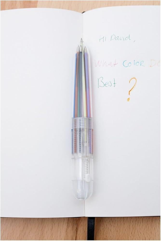 Kikkerland Rainbow Multi 10'lu Tükenmez Kalem 