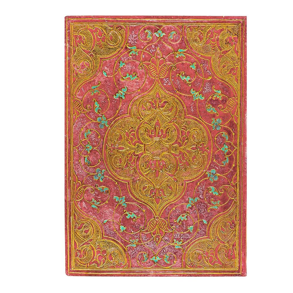 Paperblanks Rose Chronicles Yumuşak Kapak 18x23 100 gr 176 Sayfa Çizgisiz Defter FB9721-1