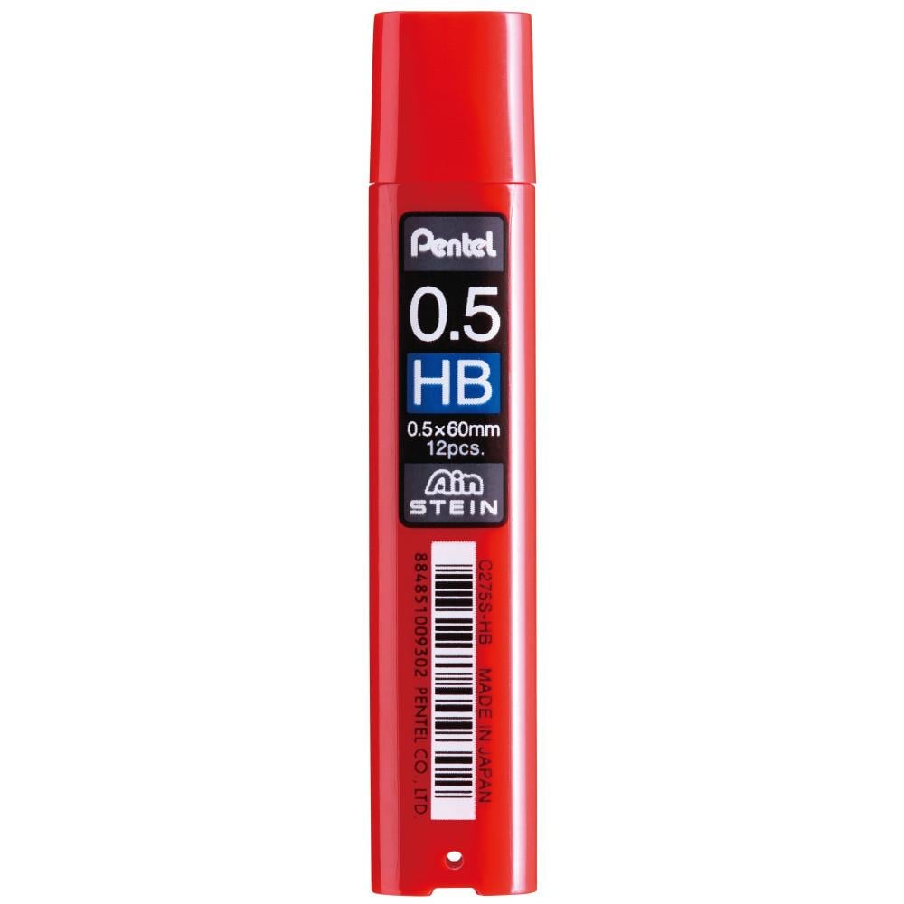 Pentel Ain Stein 0.5 mm HB 12 Adet Kalem Ucu
