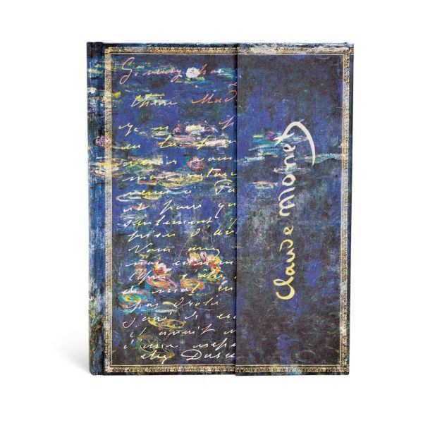 Paperblanks Monet, Water Lilies Sert Kapak 18x23 cm Çizgisiz Defter PB2226-8
