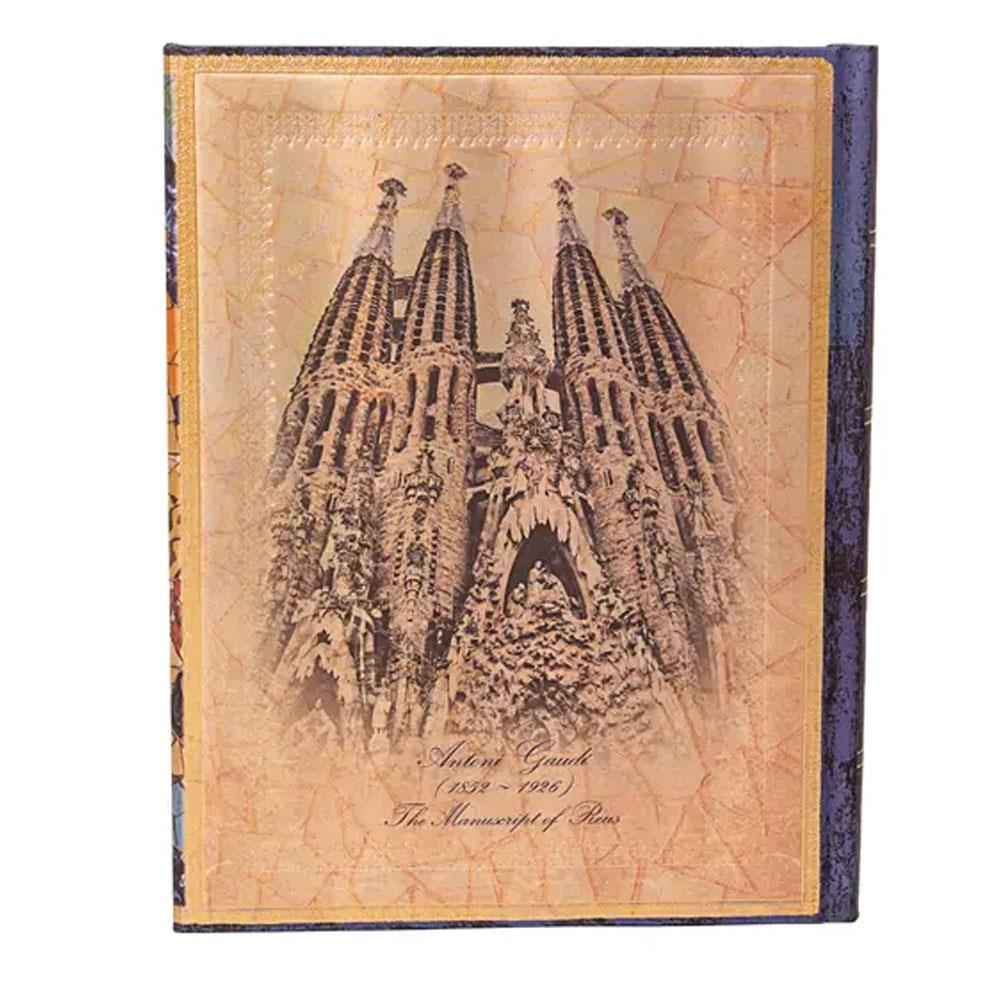 Paperblanks Gaudi, The Manuscript of Reus  Çizgisiz Hardcover Journal, 144pg, 120 gr. Defter