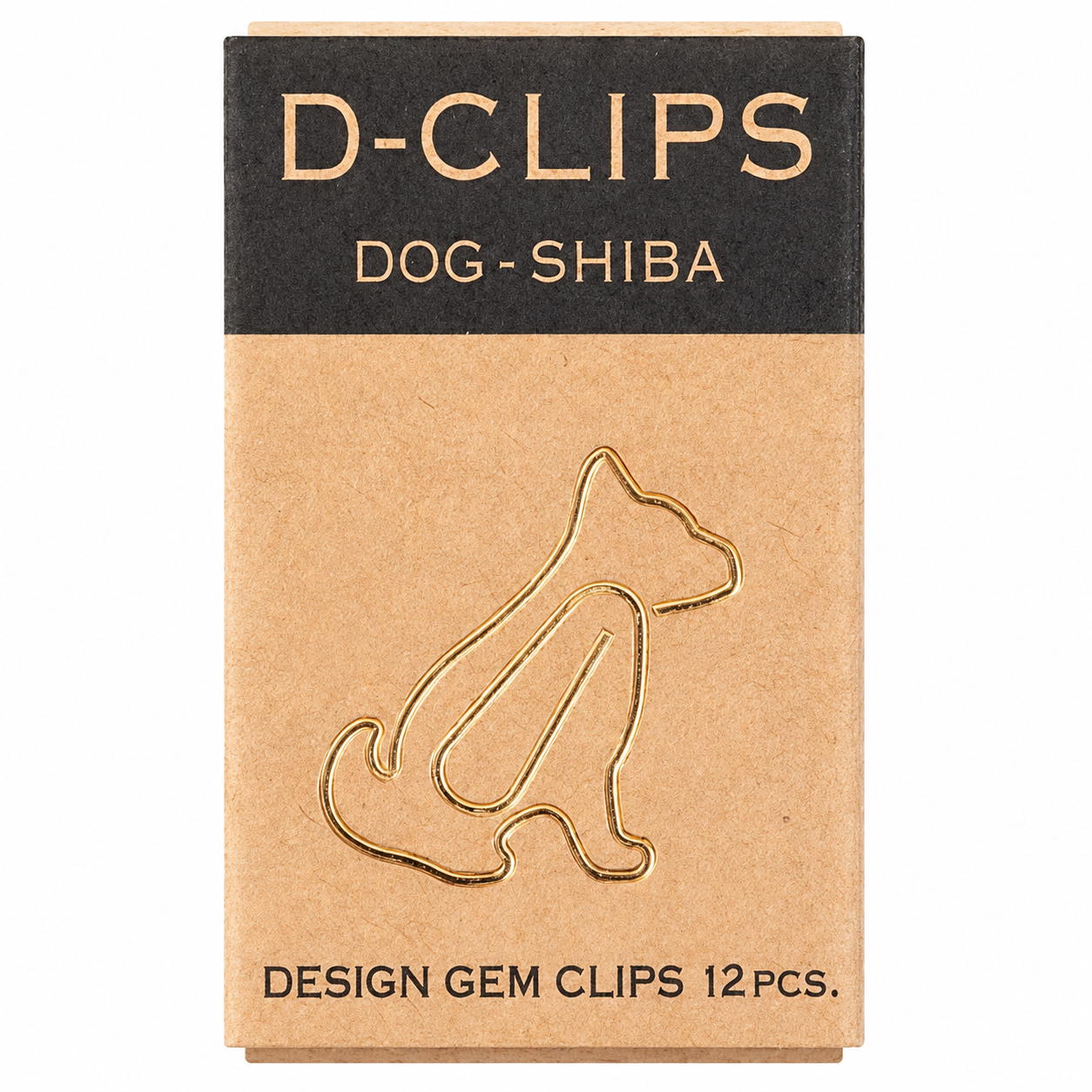 Design Phil Midori D-Clips Dog - Shiba 12 Parça Klips