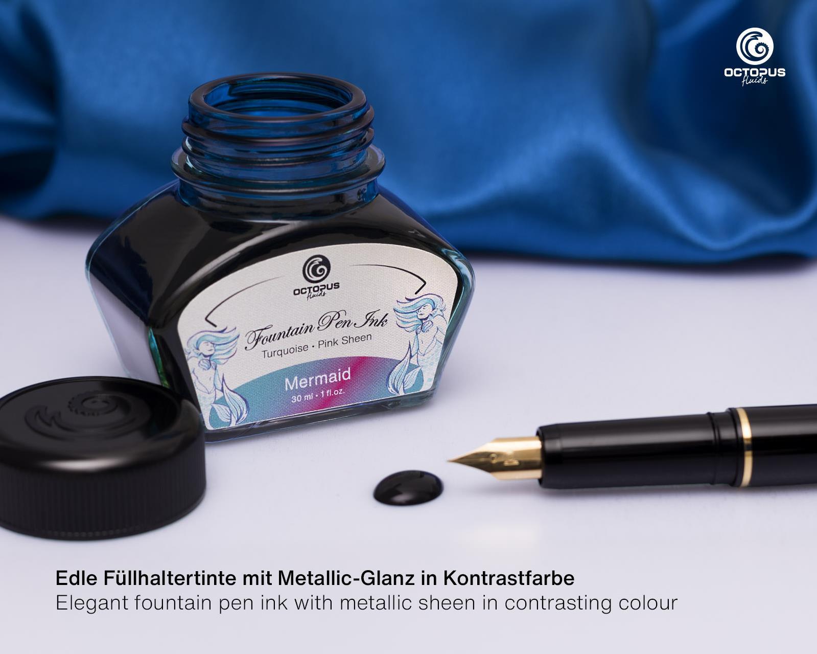 Octopus Fluids Mermaid Revnaklı Mürekkep 30 ml