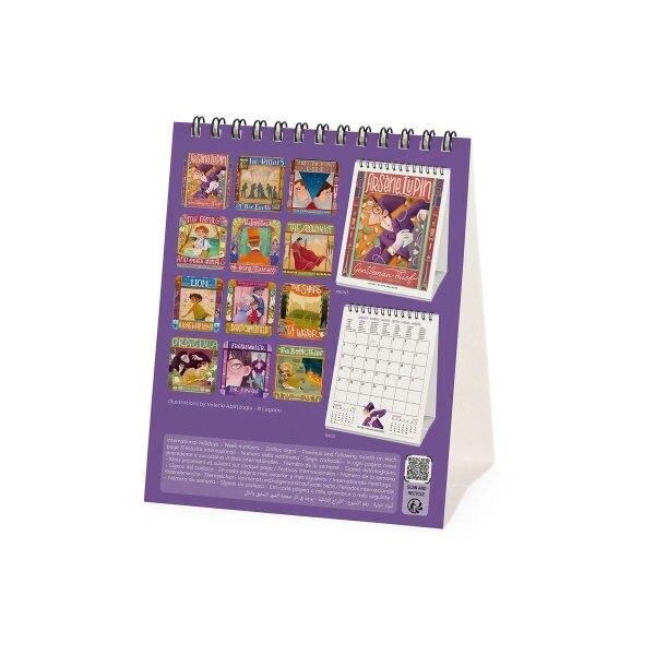 Legami Masaüstü Takvim / Planlayıcı 27,2x10,2 cm 2025 Book Lovers