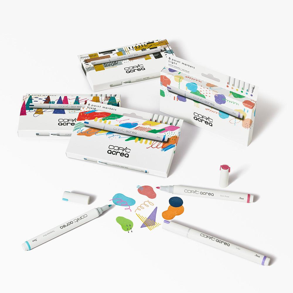Copic Acrea Paint Marker Her Yüzeye Yazan Çizim Kalemi Rich Black 15GD