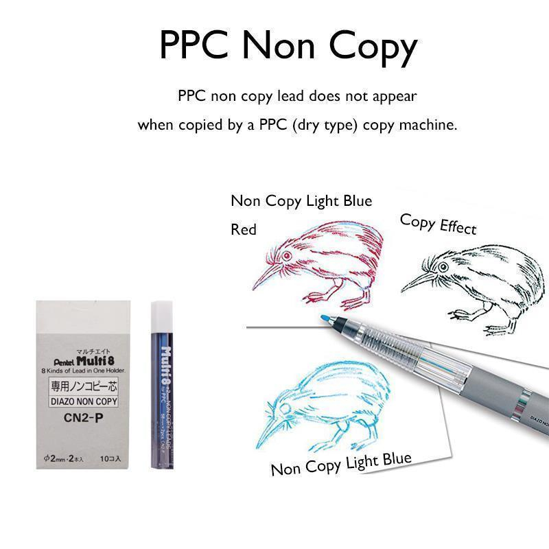 Pentel Multi Kalem Ucu 2 x 2.0 mm  Blue