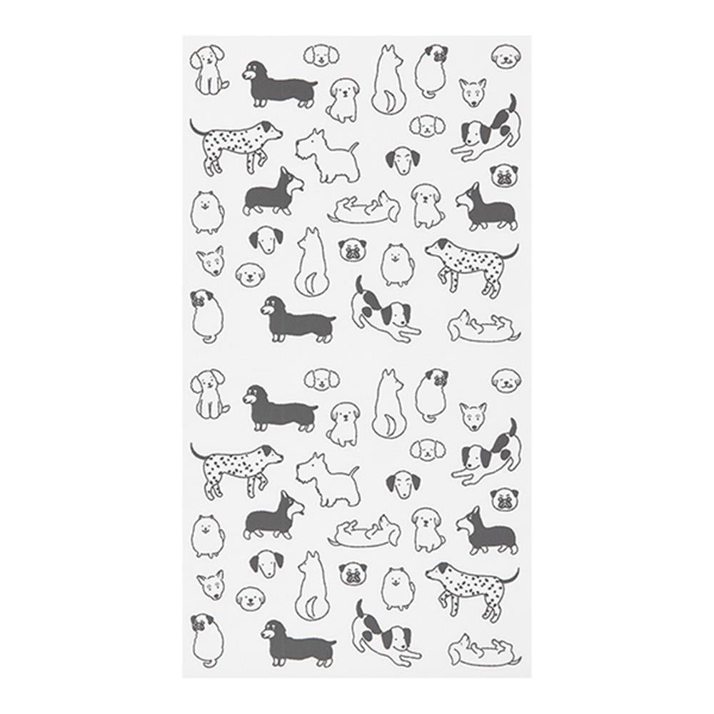 Midori sticker  Talking dog pattern