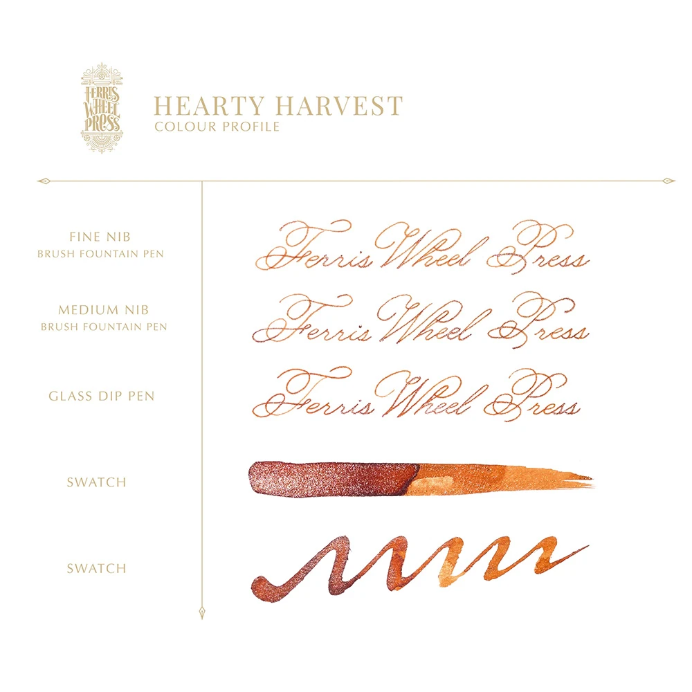 Ferris Wheel Press 38 ml Şişe Mürekkep Hearty Harvest