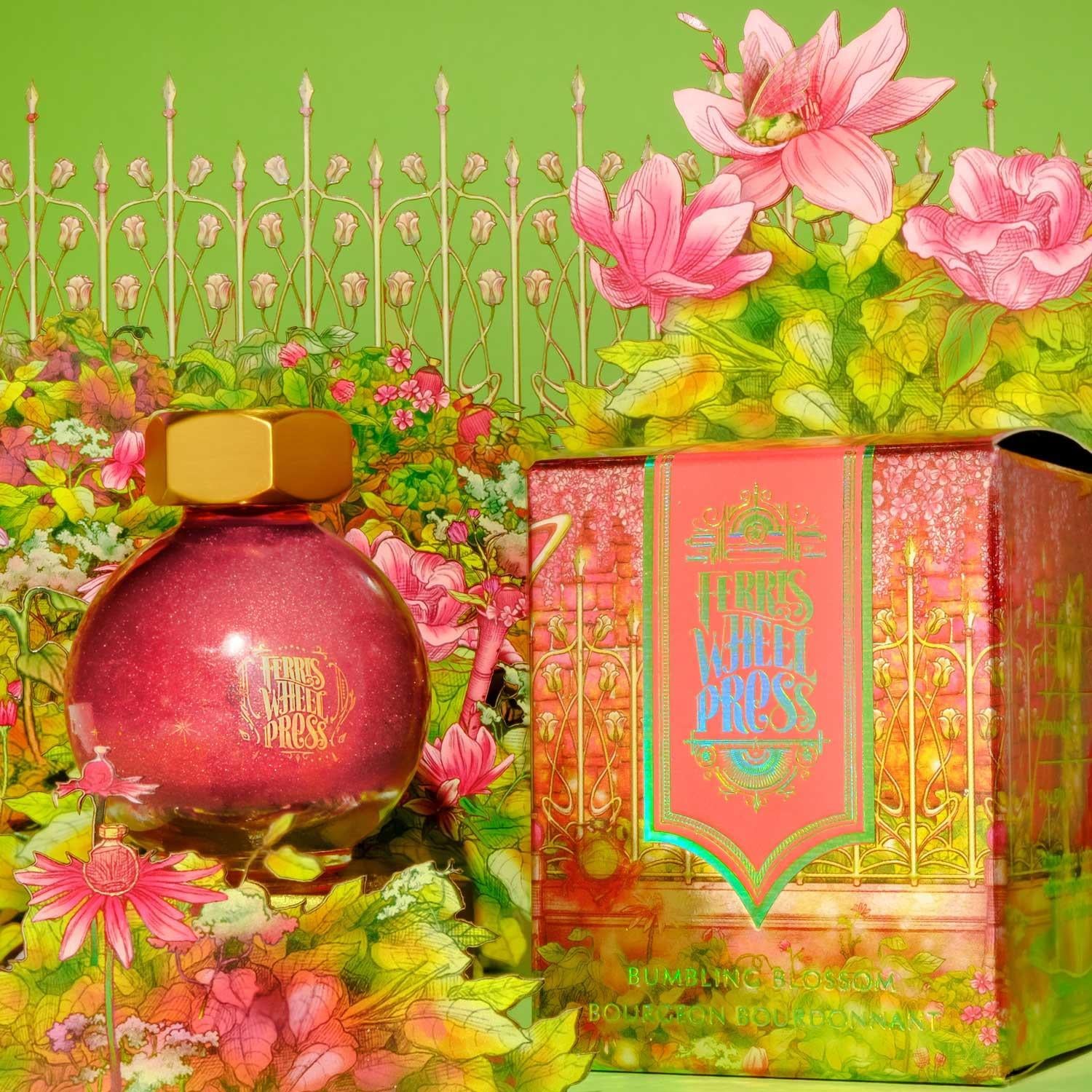 Ferris Wheel Press 20 ml Şişe Mürekkep Bumbling Blossom