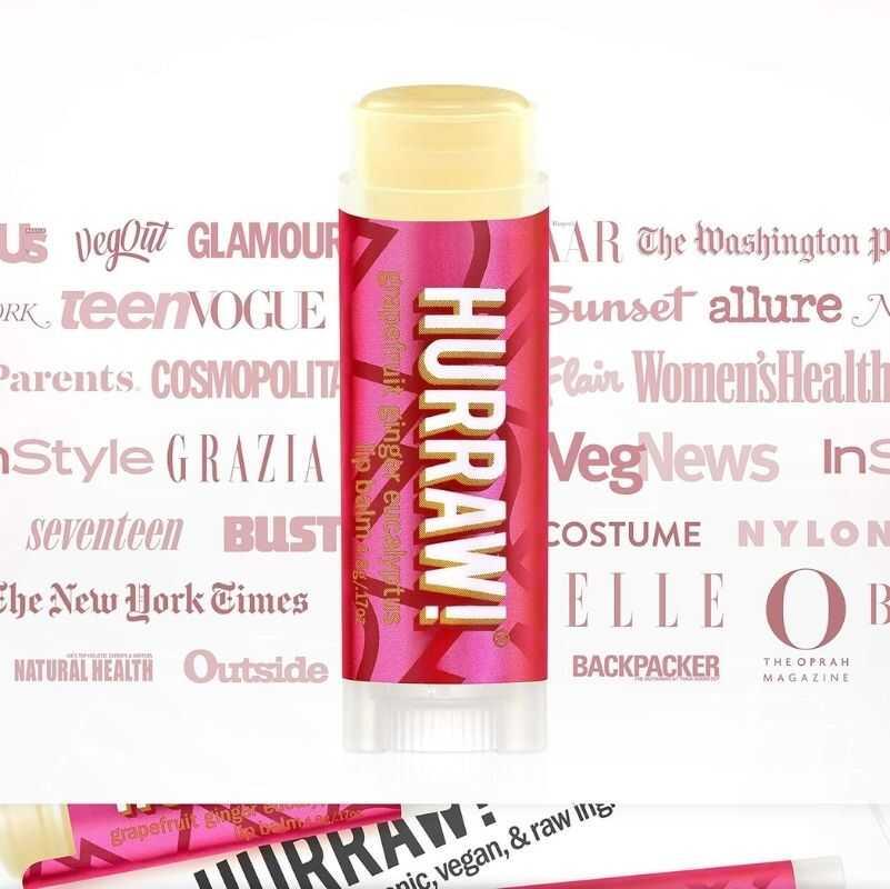 Hurraw Grapefruit Kapha Lip Balm Greyfurt 4,8 gr 