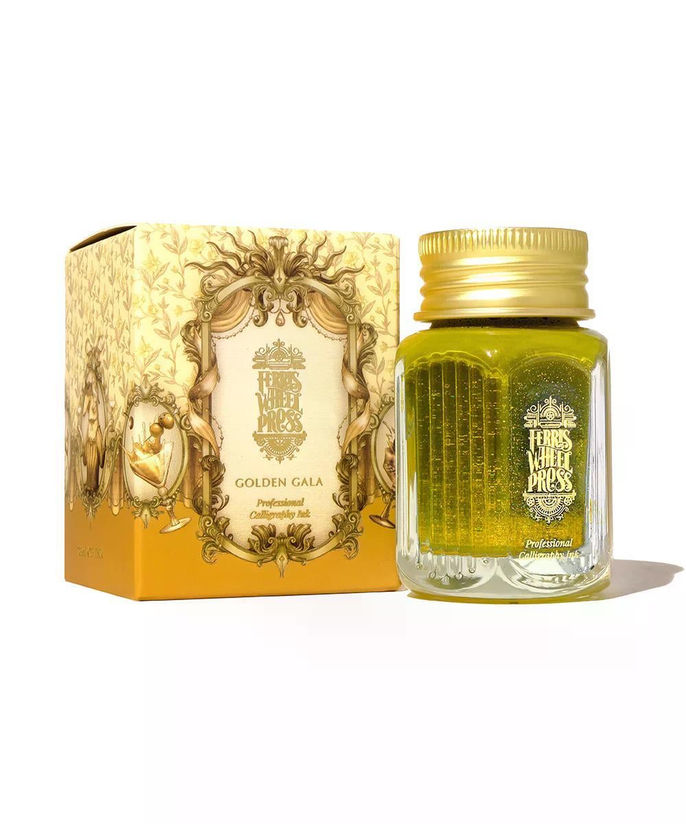 Ferris Wheel Press Golden Gala Kaligrafi Şişe Mürekkep - 28 ml