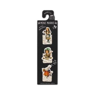 İf Mini Marks Manyetik Mini Kitap Ayracı 3'lü Alice in the Wonderland 