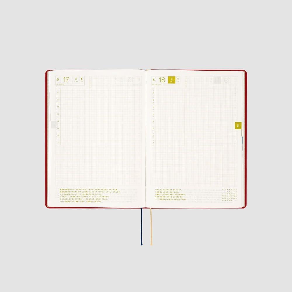 Hobonichi Techo 2024 Mother HON / A5 Size / Daily / Jan start / Mon start - Japanese Edition