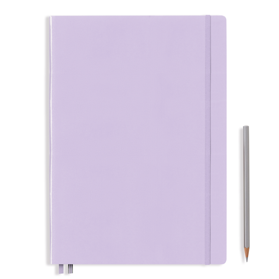 Leuchtturm1917 Sketchbook  Eskiz Defteri Master (A4+), Sert Kapak 112 Beyaz Sayfa (150 Gr), Lilac 370347