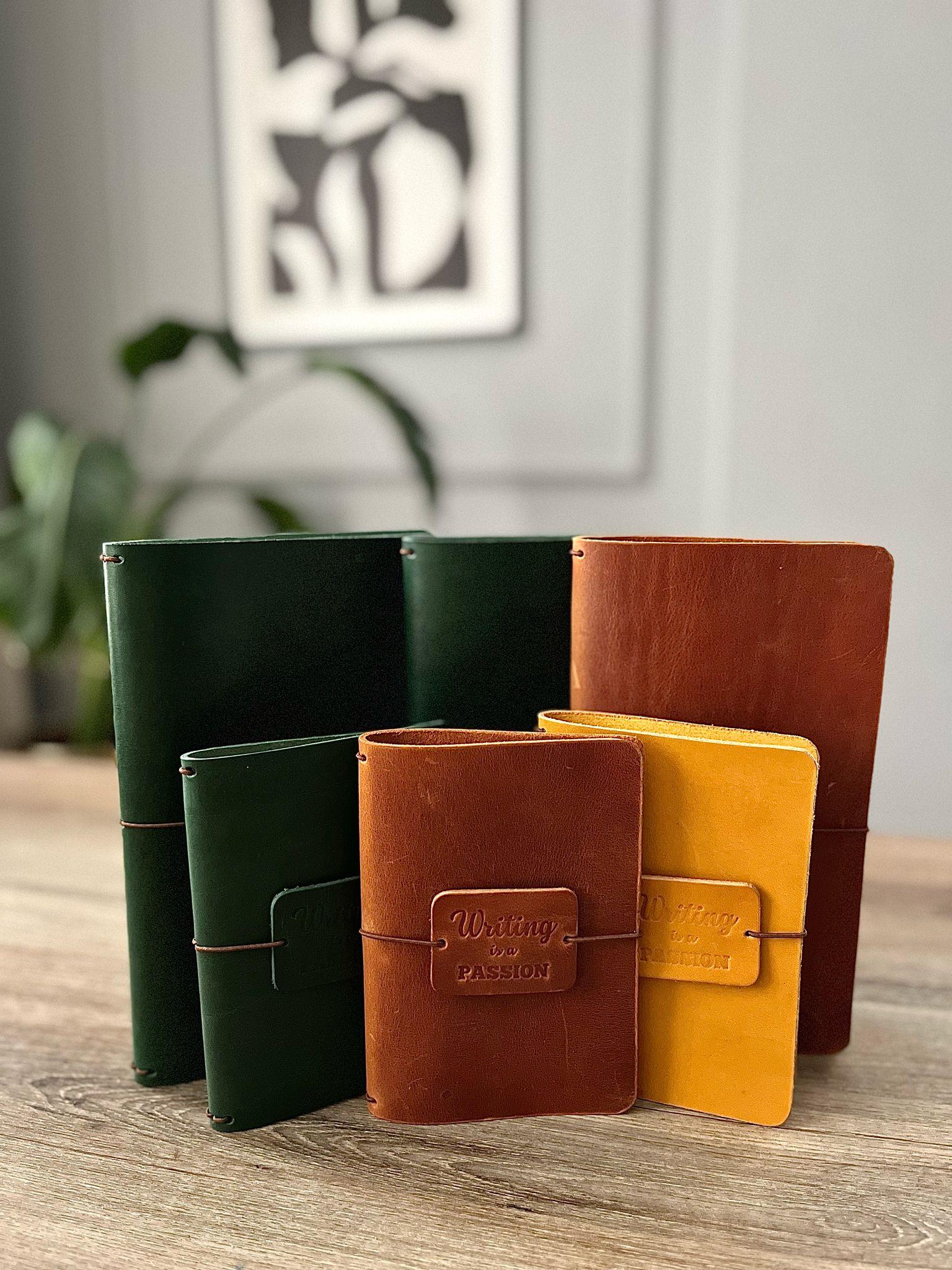 Aegan Leather Deri Defter Lastiği Sarı