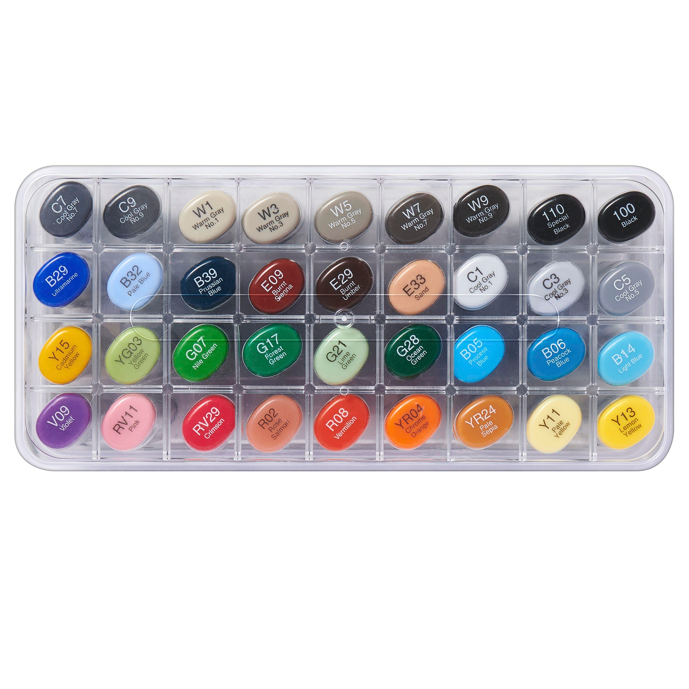 Copic Basic Sketch  Çift Uçlu 36'lı Çizim Kalemi Seti C