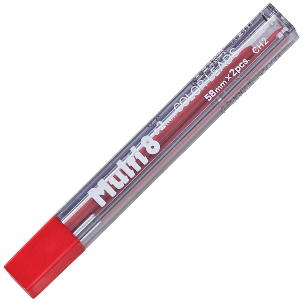 Pentel Multi Kalem Ucu 2 x 2.0 mm  Red