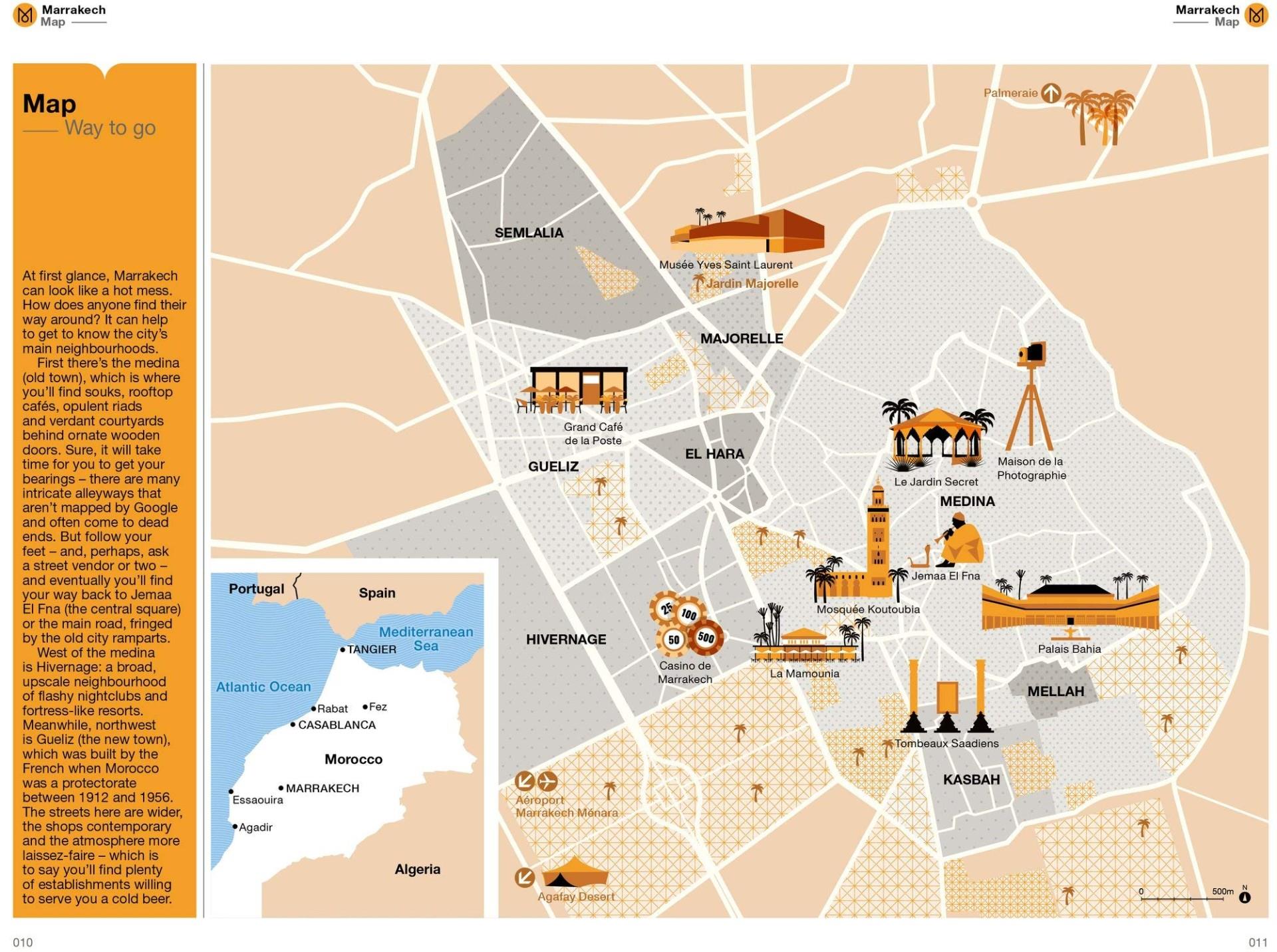  Gestalten The Monocle Travel Guide to Marrakech, Tangier+Casablanca
