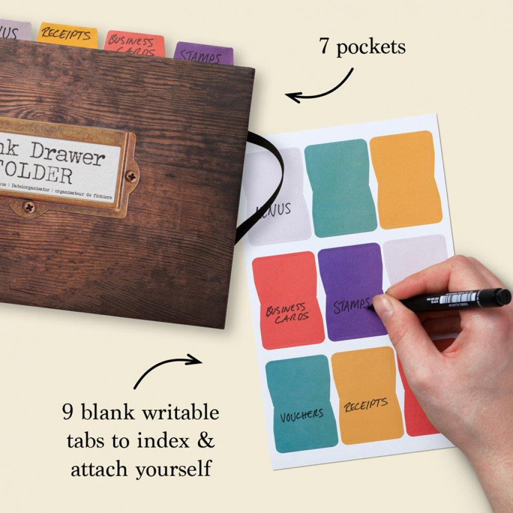 IF Journals for Life - Junk Drawer Folder Efemera Dosyası