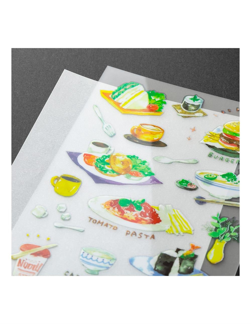 Midori sticker transfer motif lunch pattern