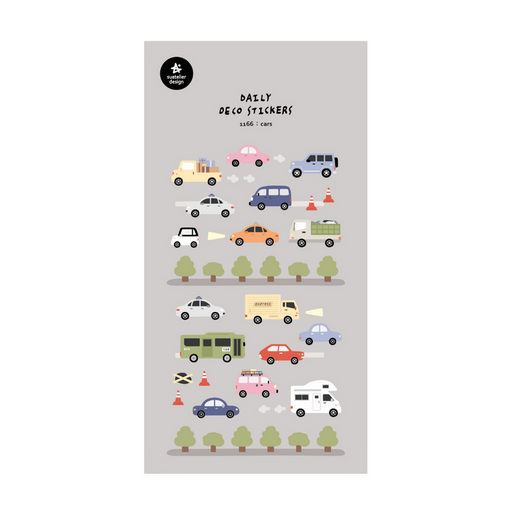 Suatelier Deco Sticker Cars